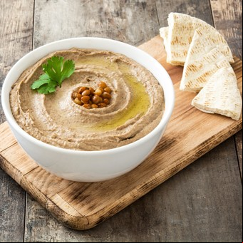 Hummus de lentejas