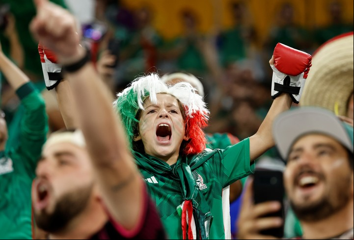 La FIFA no aclaró por qué sancionó a la federación méxicana por "cánticos ofensivos" de sus hinchas. Foto: EFE.