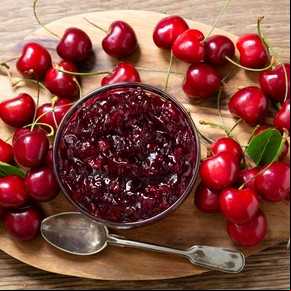 Mermelada de cerezas