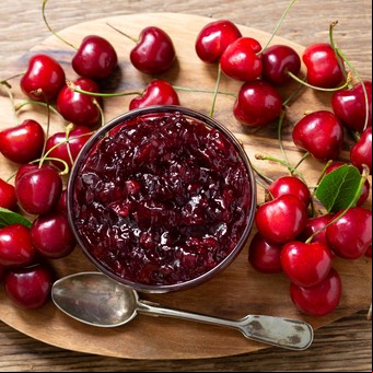 Mermelada de cerezas