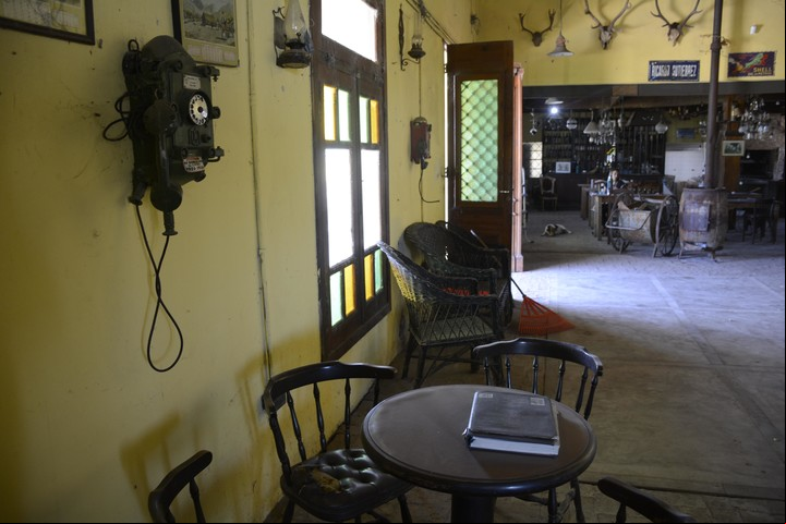 La vieja pulpería, un lugar destacado del pueblo. Foto Mauricio Nievas