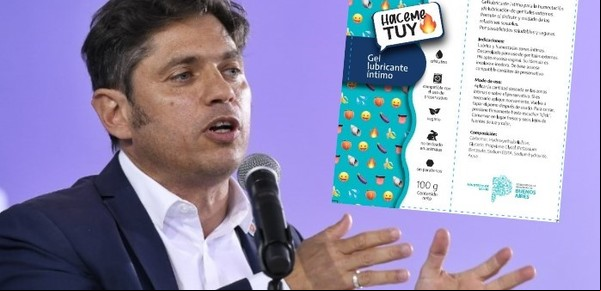 La oposición denunció que Axel Kicillof gastó $ 500 millones en la compra de un gel íntimo para el programa "Haceme tuyo"