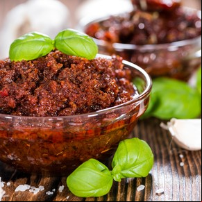 Pesto de tomates secos