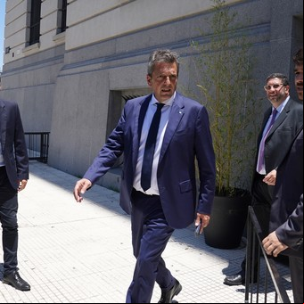 Sergio Massa evalúa un viaje a EE.UU para una ronda de presentaciones