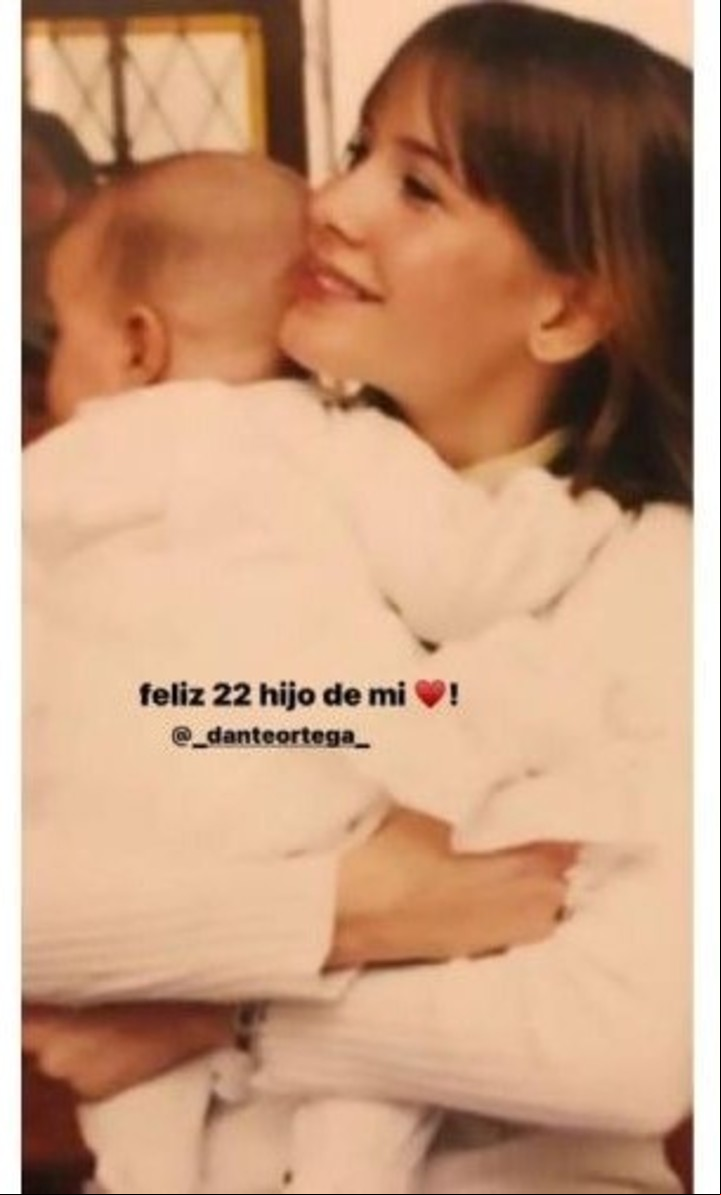 La modelo recordó momentos de su pasado por el cumpleaños de su hijo Dante. Instagram.