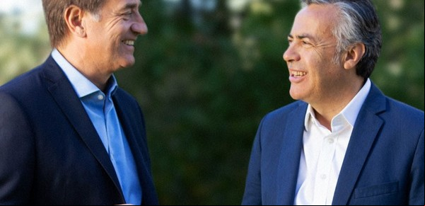 Rodolfo Suárez lanzó la candidatura de Alfredo Cornejo para sucederlo como gobernador de Mendoza