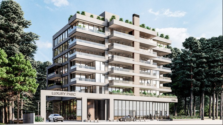 Luxury Parc está en el centro, en la avenida Bunge a pocos metros del polo comercial de la ciudad.