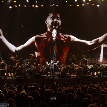 Ricky Martin en Vélez: sudor, pasión y una hinchada de fanáticas