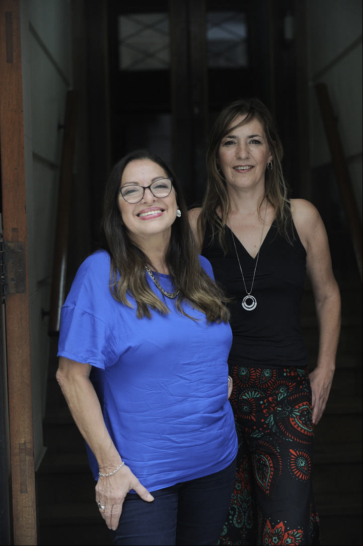 Vero Bellini y Mavi Díaz. Foto: Juan Manuel Foglia.