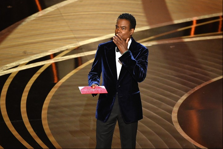 Chris Rock, la famosa noche del Oscar de hace dos años.