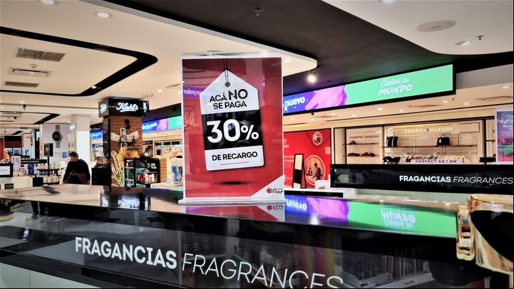 Los Duty Free, sin impuesto PAIS. Foto: Archivo.