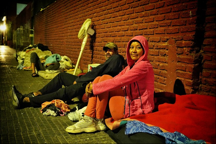 La Ciudad recurrió a tres categorías para diferenciar a la gente que vive en situación de calle. Foto: Martín Bonetto