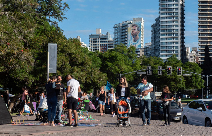 Rosario, la tercera ciudad más grande y poblada de Argentina. Foto: Clarín.