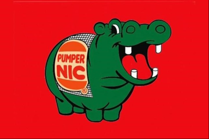 El animalito característico, el hipopótamo.