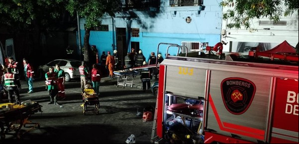 Derrumbe en Floresta: al menos dos personas murieron y otras 25 resultaron heridas