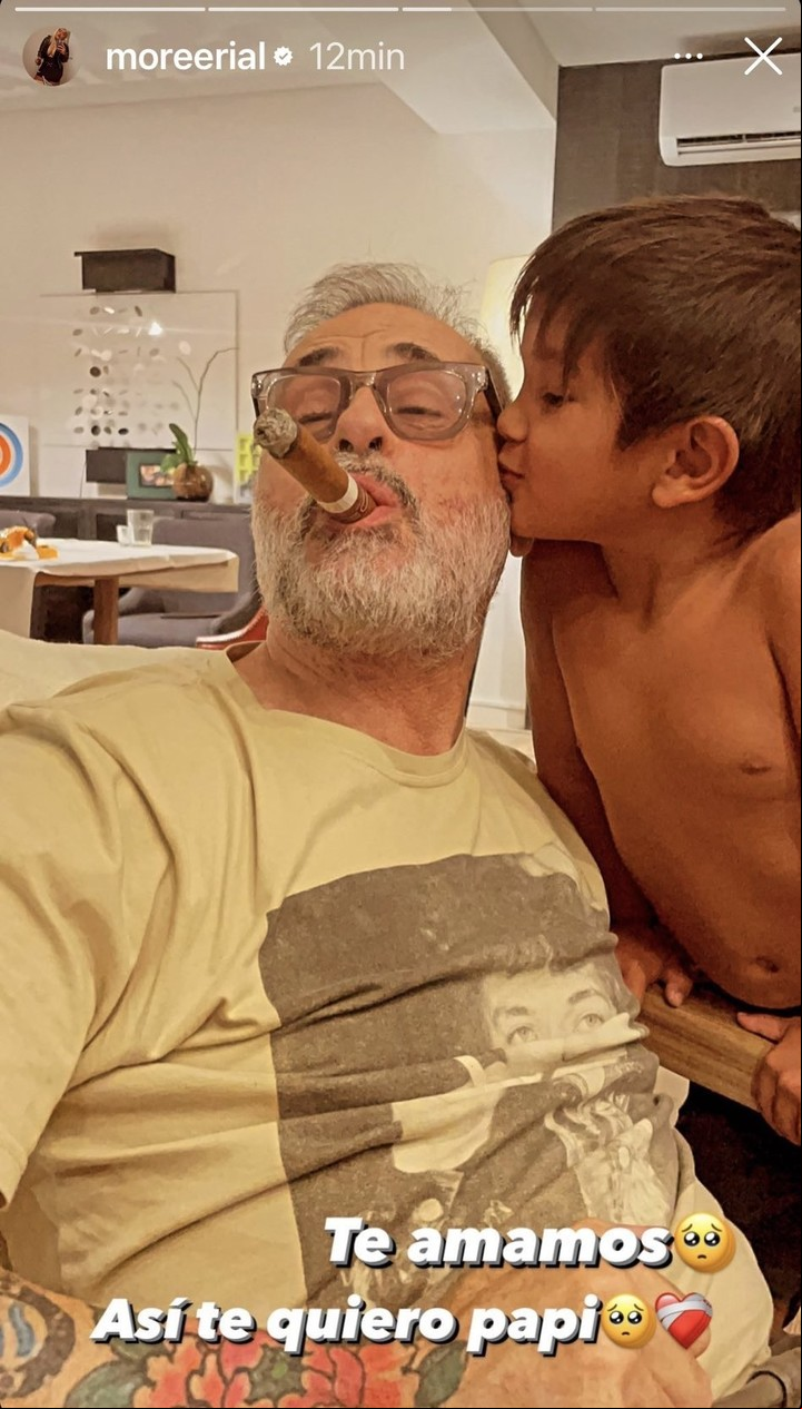 Otra de las publicaciones que realizó Morena Rial en Instagram.