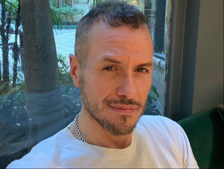 Martín Ortega, el hijo mayor de Palito y Evangelina Salazar. Instagram,