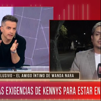 Kennys Palacios, peluquero y amigo de Wanda Nara: "Ella usó a L-Gante para darle celos a Mauro"