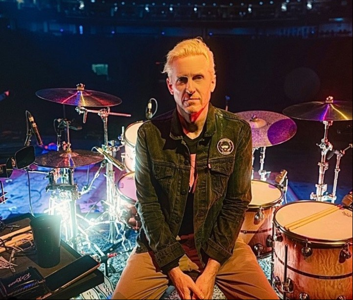 Josh Freese, el baterista que que ocupó el lugar de Taylor Hawkins en Foo Fighters. No va más. Foto: IG
