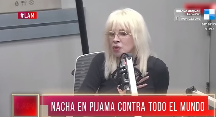 Nacha Guevara dispara contra todos, sin filtro. Captura TV.