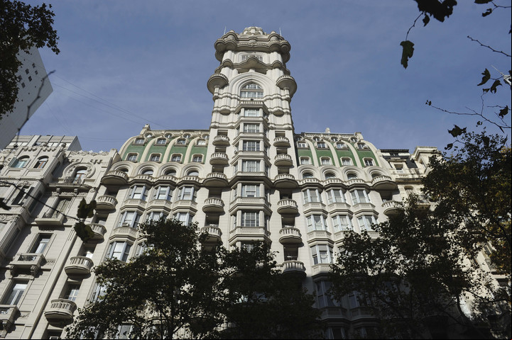 Cien años del Palacio Barolo, el primer rascacielos de la Ciudad.
FOTO: GUILLERMO RODRIGUEZ ADAMI