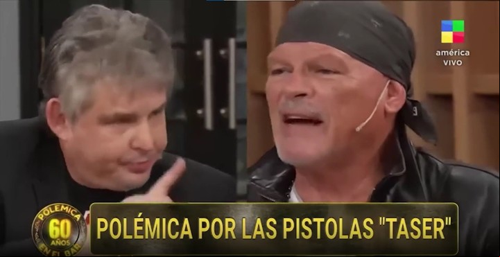 Alfa y Gabriel Schultz protagonizaron un debate a los gritos. Captura TV