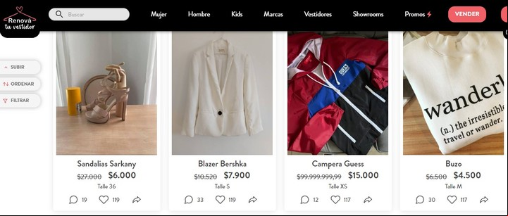 Camperas, buzo y blazer en "Renová tu vestidor".