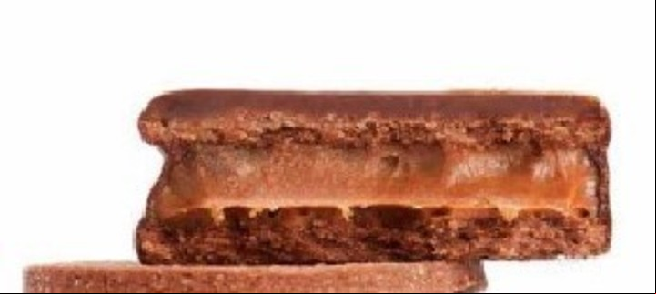 El típico alfajor marplatense. Foto: Gentileza Libro Alfajor, identidad argentina VR Editoras