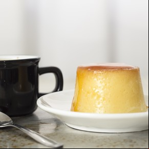 Flan en taza