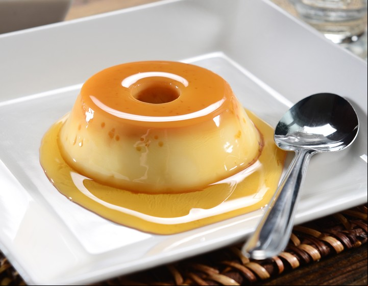 Flan al microondas. Foto: Shutterstock