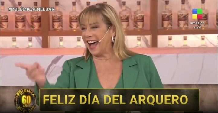 El irónico comentario de Marcela Tinayre contra Fernando Dente. Captura TV