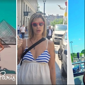 Los días de Fabiana Cantilo en Europa tras el éxito de la serie de Fito Páez: shows, paseos y placer