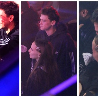 Las fotos de Ámbar de Benedictis y su novio en la noche porteña