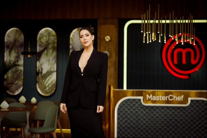 Wanda Nara, en MasterChef. Foto Prensa Telefe.