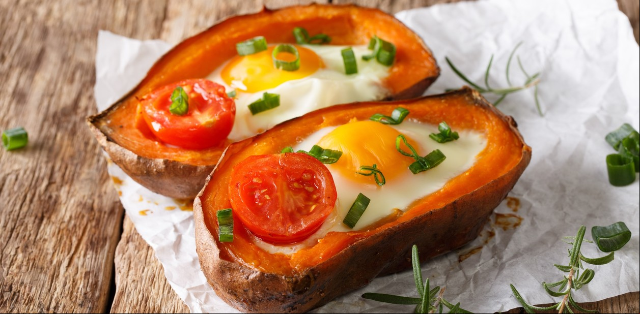 Receta de Boniato relleno