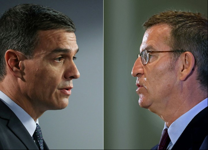 El sábado se inició el periodo de votación en la Embajada de España de Argentina, para unas elecciones generales que se realizarán el próximo domingo 23 de Julio en España. Foto AFP