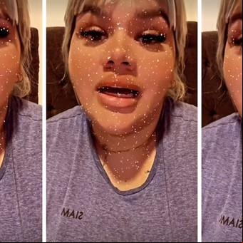 Se hartó Morena Rial y grabó un polémico video