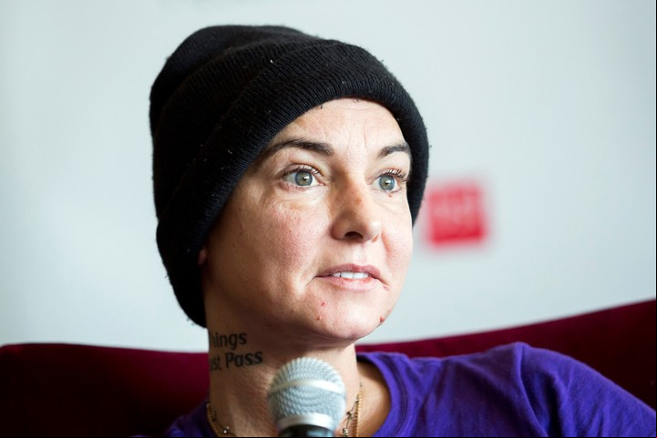 Sinead O'Connor. No superaba la muerte de su hijo, hace un año y medio. Foto EFE