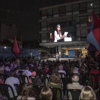 Así abrió Selva Almada la Feria del Libro de Rosario