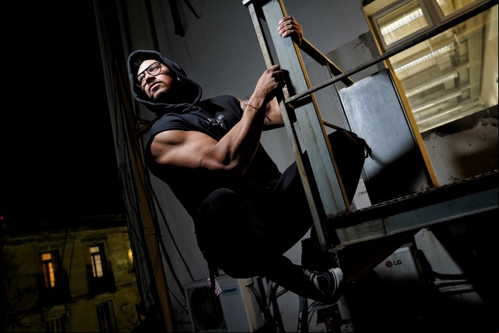Ema cambió su vida y ahora es el Rufián del Fitness. Foto: Martín Bonetto.