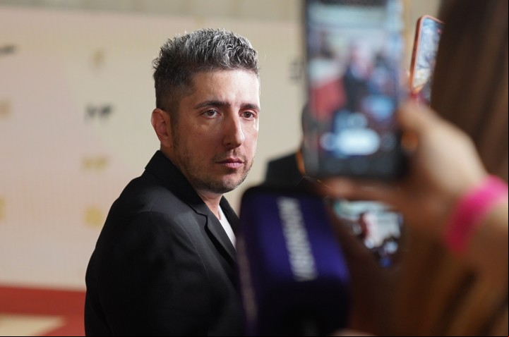 Jey Mammón en la fiesta de los Martín Fierro. Foto; Marcelo Carroll.