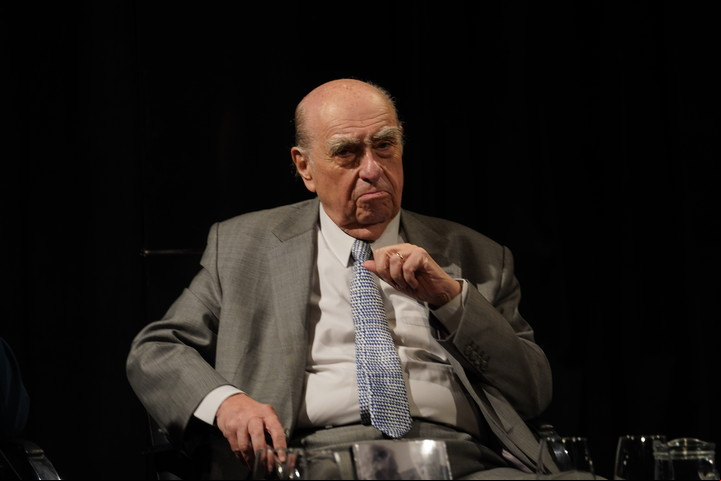 Julio María Sanguinetti, ex presidente de Uruguay. Foto: Martín Bonetto