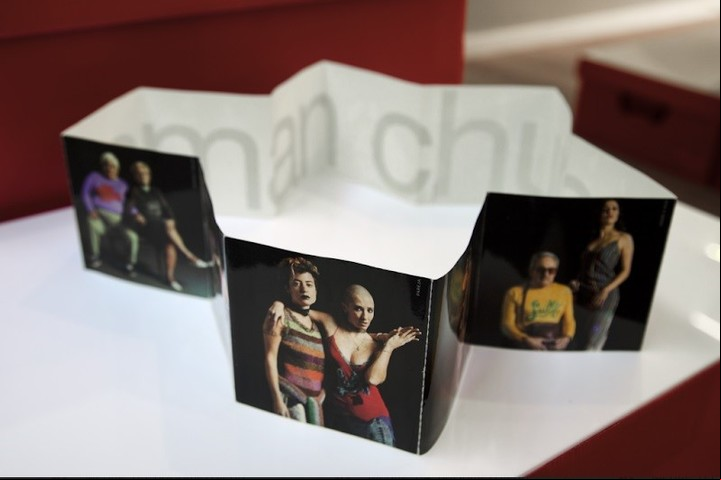 Trosman Churba –FOFO cuando empezaron– reconceptualiza códigos de moda. Foto Diego Gómez/ Fundación Medifé