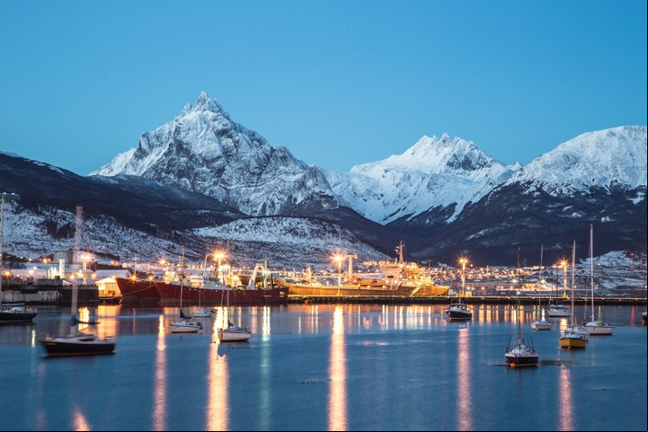 Tierra del Fuego, la provincia con menos habitantes.
