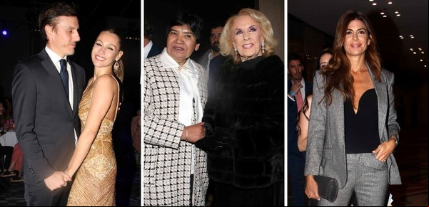Mirtha Legrand, Juliana Awada y Pampita brillaron en la cena de la Fundación Margarita Barrientos