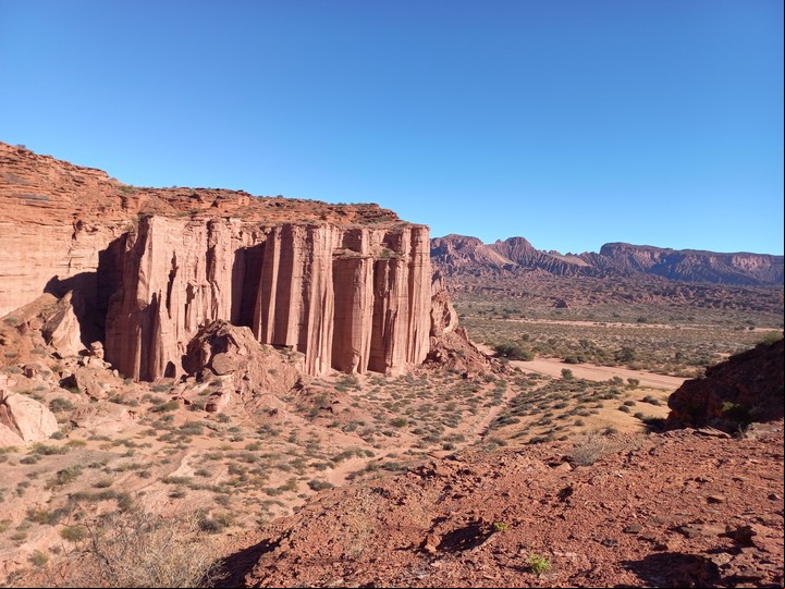 Gran vista en una de las excursiones del Parque Nacional Talampaya. Foto GI / Viajes