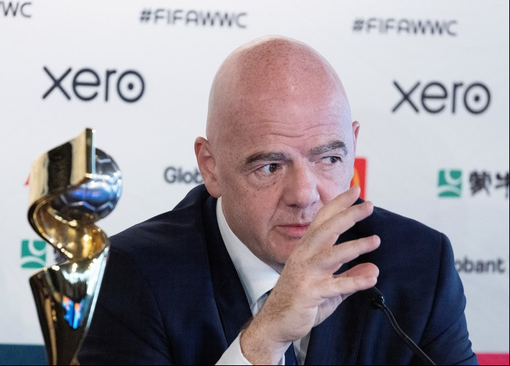 Infantino, una de las personaildades del evento.
Foto: EFE