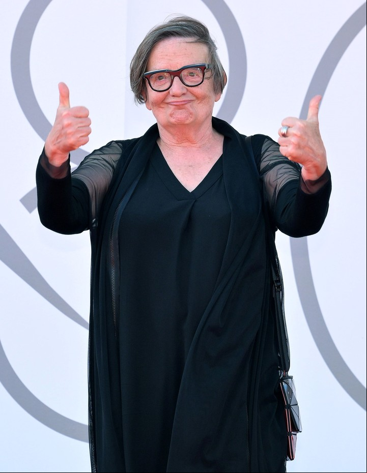 Agnieszka Holland, el martes en la premiere de su película. Demandará al ministro de Justicia de su país. ¿Traerá consecuencias a la hora de los premios? Foto EFE