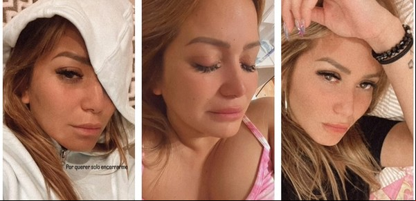 Karina La Princesita se mostró llorando y compartió un sincero mensaje