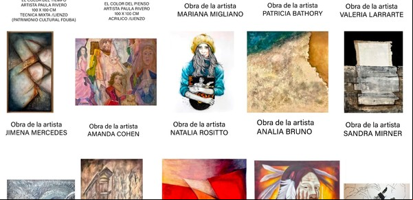 Llega a la Facultad de Derecho "Atemporal”, la nueva muestra del taller de Paula Rivero